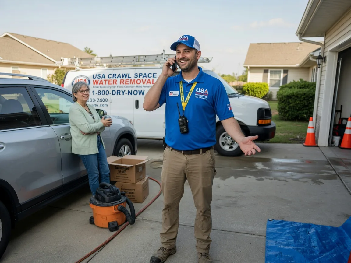 Crawl Space Water Removal Colchester, IL FAQs